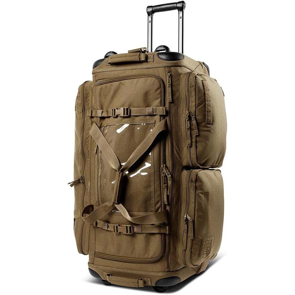 Rolling Travel Duffel Bag | Large Capacity Wheeled Luggage for Business, Weekend & Outdoor Trips